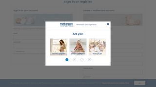 Login to Mothercare