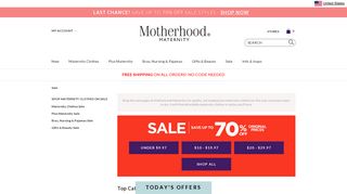 Maternity Clothes On Sale | Motherhood Maternity