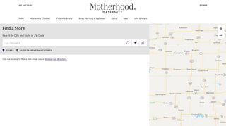 Store Search - Motherhood Maternity