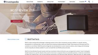 Motif Review 2019: Diversification-Focused Investors | Investopedia