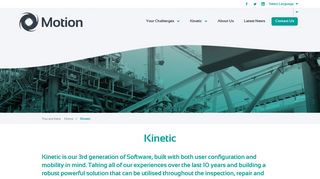 Kinetic - Choose Field Service Inspection Software from Motion Software