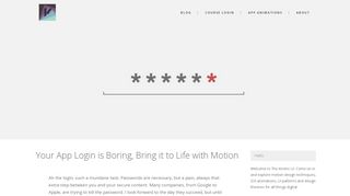 Your App Login is Boring, Bring it to Life with Motion - The Kinetic UI