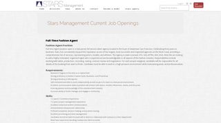 Stars Model Management | Modeling Agency | Sports Agency