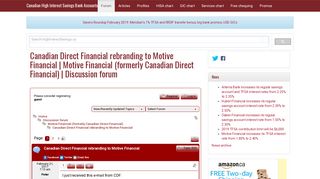 Canadian Direct Financial rebranding to Motive Financial | Motive ...