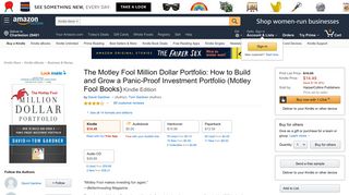 Amazon.com: The Motley Fool Million Dollar Portfolio: How to Build ...