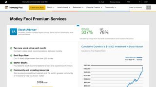 Motley Fool Premium Services