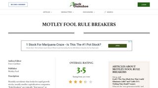 Motley Fool Rule Breakers | Stock Gumshoe