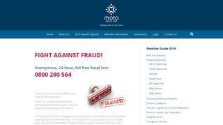 Fight Against Fraud | Moto Health Care