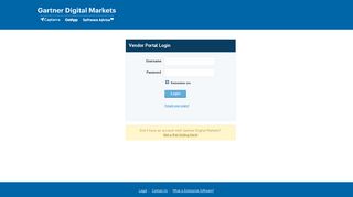 Vendor Portal - Login - Capterra