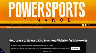 MotoLease to Release Live-Inventory Website for Motorcyles ...
