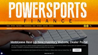 MotoLease Revs Up New Inventory Website, Dealer Portal ...