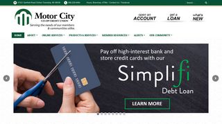 Motor City Co-op Credit Union | Credit, Loans, Savings, Retirement ...