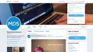 Motor Data Solutions (@MDS1603) | Twitter