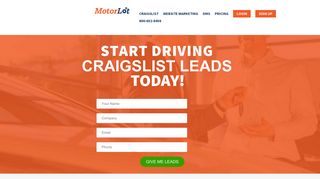 MotorLot - Drive Leads to Your Dealership Through Craigslist ...