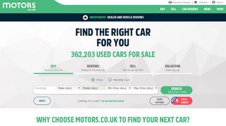 Motors.co.uk - buy and sell new & used cars safely