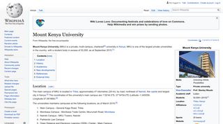Mount Kenya University - Wikipedia