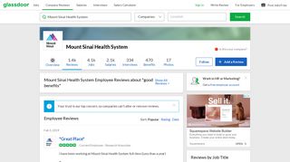 Mount Sinai Health System 