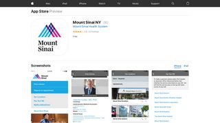Mount Sinai NY on the App Store - iTunes - Apple