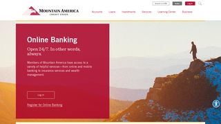 Online Banking - Mountain America Credit Union