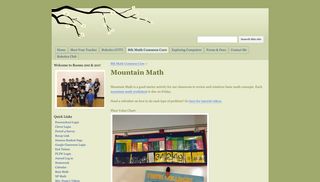 Mountain Math - Mrs. Pease's Class