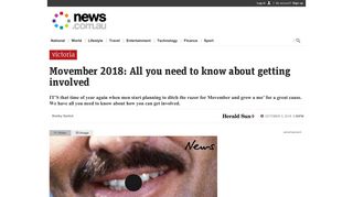 Movember Australia 2018: How to get involved, all you need to know