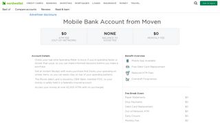 Moven Mobile Bank Account | NerdWallet