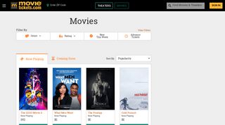 MovieTickets.com | The Intelligent Way to Go to the Movies