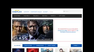 Cineplex.com | Movies, Showtimes, Tickets, Trailers