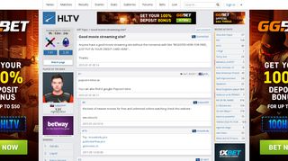 Forum thread: Good movie streaming site? | HLTV.org