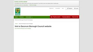 link to Dacorum Borough Council website - Moving with Dacorum