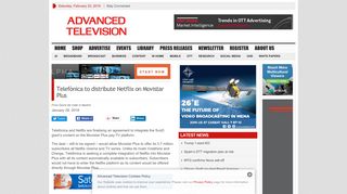 Telefónica to distribute Netflix on Movistar Plus | - Advanced Television