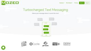 Mozeo: Text Message Marketing & SMS Marketing, Mobile Marketing ...