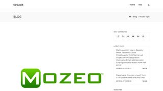 Mozeo login | Blog - EDCA
