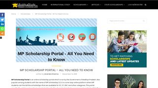 MP Scholarship Portal: Scholarship List, Dates, Application, Key ...
