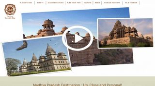 Welcome to Madhya Pradesh (MP) Tourism - Official Government ...
