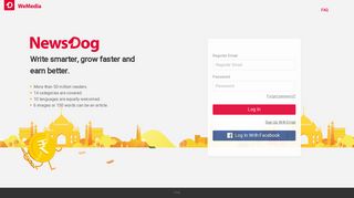NewsDog WeMedia - Write smarter, grow faster and earn better