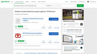 Madhya Pradesh Warehousing & Logistics JTA Reviews | Glassdoor