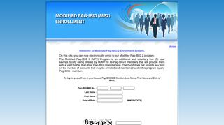MP2 Enrollment System - Pag-IBIG