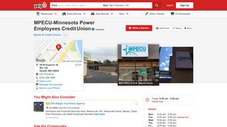 MPECU-Minnesota Power Employees Credit Union - Banks & Credit ...