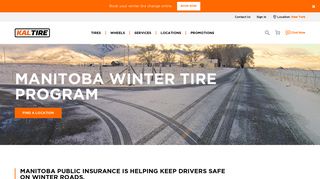 Kal Tire | Manitoba Winter Tire Program - MPI