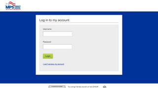 Miami Postal Service Credit Union | Login