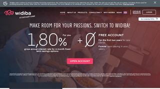 Widiba: the online bank you want, the way you want it