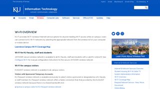 Wi-Fi Overview | Information Technology