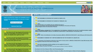 Meghalaya Public Service Commission: MPSC
