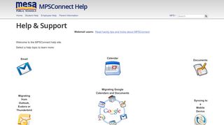 MPSConnect Help » Employee Help