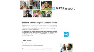Donate for MPT Passport - Maryland Public Television