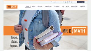 Mr. D Live – World class online education in your home