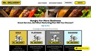 Restaurant Owners - Mr. Delivery