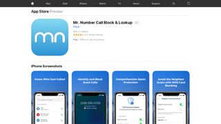 Mr. Number Call Block & Lookup on the App Store - iTunes - Apple