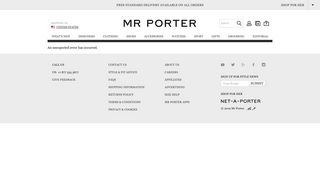 Mr Porter Apps